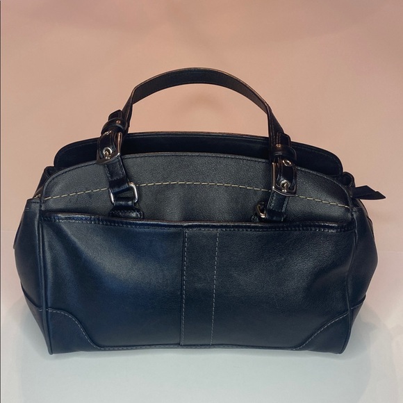 VTG Coach Hamilton Bag Black Leather - Picture 2 of 14